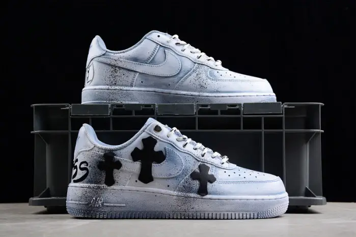 Nike Air Force 1 chrome hearts-CW2288-111 