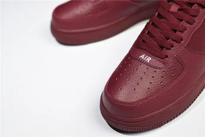 Nike Air Force 1 Low 07 LTHR Sail Team Red 