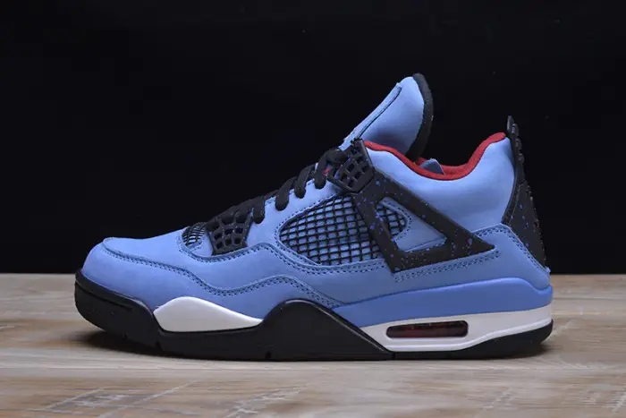 Travis Scott x Air Jordan 4 “Houston Oilers”  University Blue BCAFA107