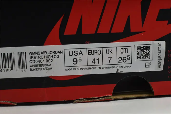 AIR JORDAN 1 HIGH OG ‘SEAFOAM‘ 