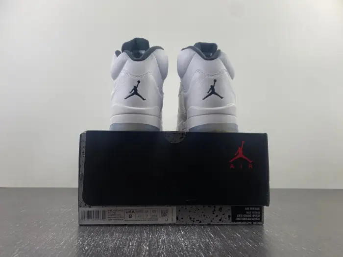 Air Jordan AIR JORDAN 5 RETRO 'WHITE BLACK' -DD0587-110 