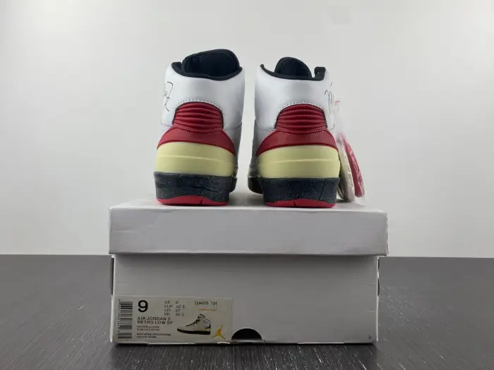 Jordan 2 Retro High SP Off-White White Red-dj4375-101  CAA1744