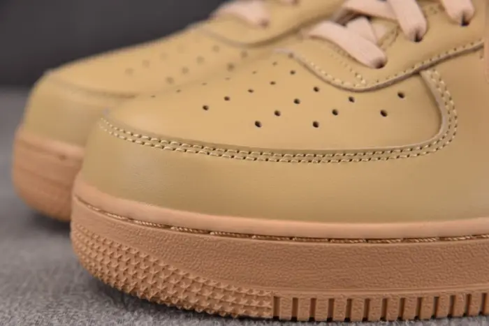 NK Air Force 1 Low Off-White Sesame- 