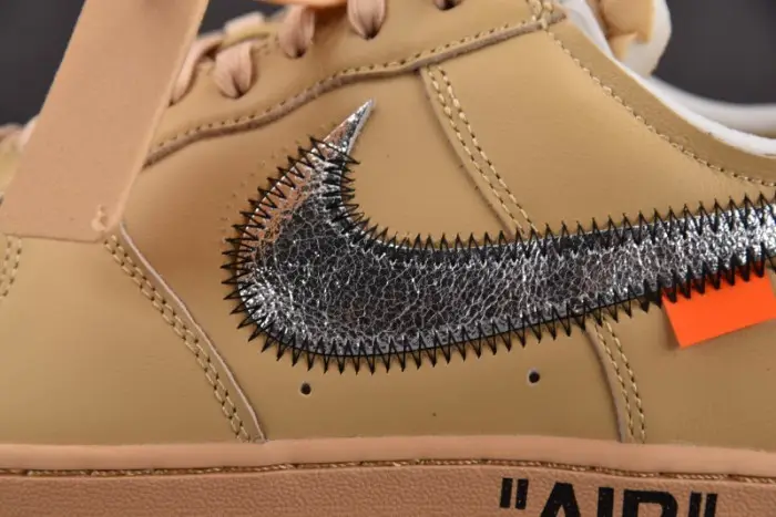 NK Air Force 1 Low Off-White Sesame- 