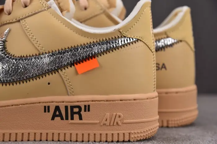 NK Air Force 1 Low Off-White Sesame- 