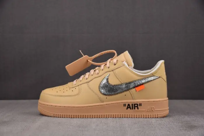 NK Air Force 1 Low Off-White Sesame- 