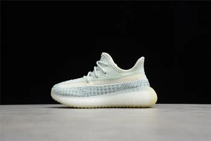 KIDS ADIDAS YEEZY BOOST 350 V2 CLOUD WHITE EDF2098