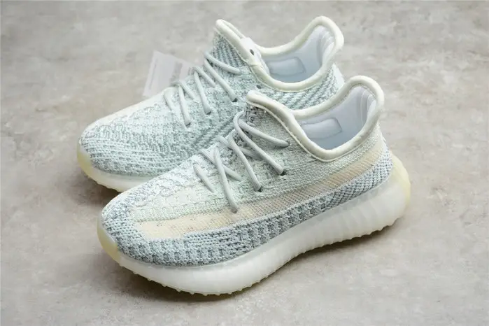 KIDS ADIDAS YEEZY BOOST 350 V2 CLOUD WHITE 