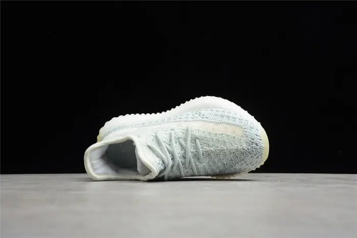 KIDS ADIDAS YEEZY BOOST 350 V2 CLOUD WHITE EDF2098