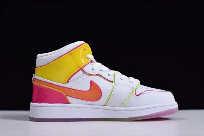 Air Jordan 1 Mid SE GS 'Edge Glow' 