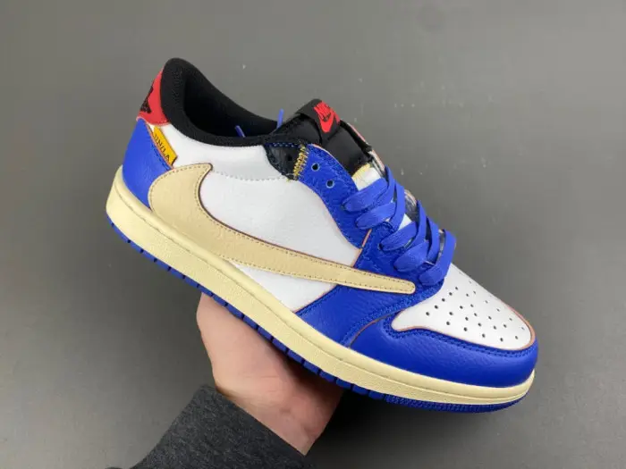 Travis Scott x Air Jordan 1 Low “Olive”-DM7866-200 