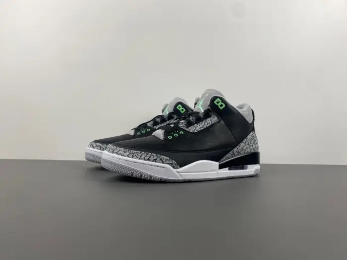 Jordan 3 Retro Green Glow-CT8532-031  BECB186