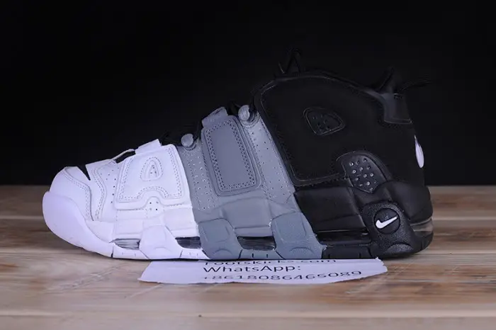 Nike Air More Uptempo “Tri-Color” black-Grey-White  BBBBA850