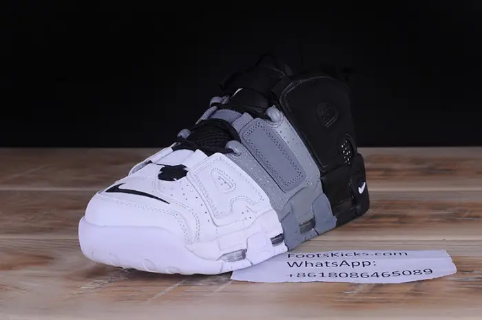 Nike Air More Uptempo “Tri-Color” black-Grey-White  BBBBA850