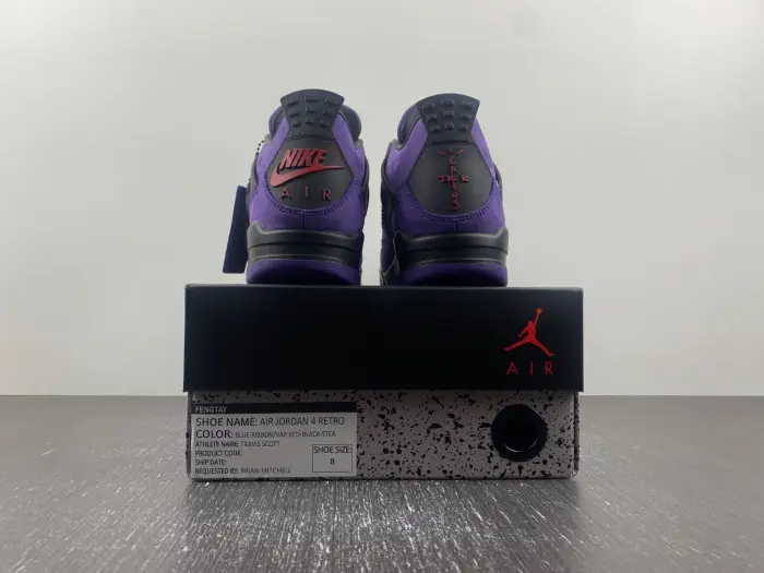 Air Jordan 4 Purple 