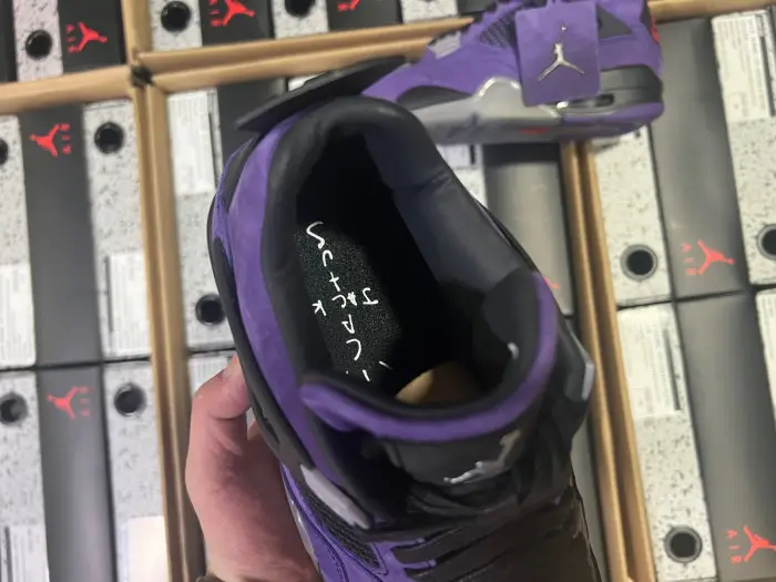 Air Jordan 4 Purple 