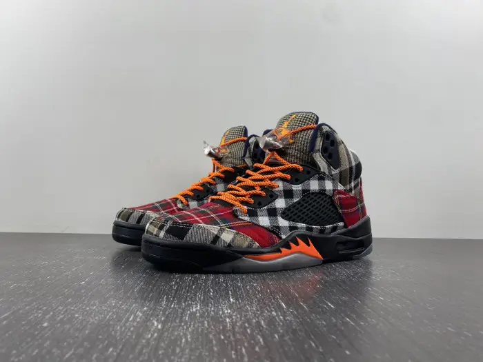Jordan 5 Retro Plaid (GS)-FD4814-008  BDEFC277
