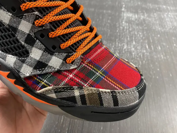 Jordan 5 Retro Plaid (GS)-FD4814-008 