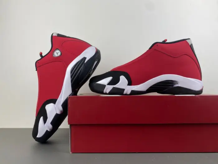 Air Jordan 14 “Gym Red”-487471-006 