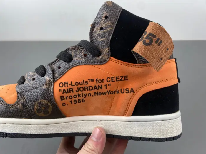 OFF-WHITE x Air Jordan 1 LV-554724-555 
