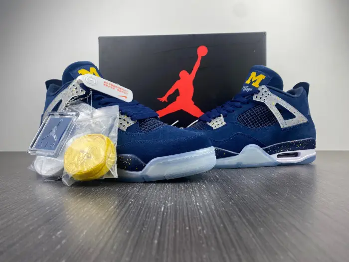 Jordan 4 Retro Michigan (PE)-AJ4-1036660 