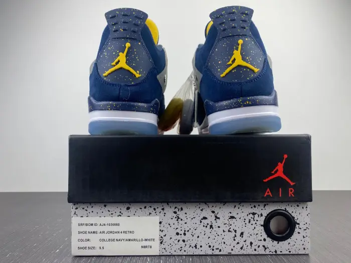 Jordan 4 Retro Michigan (PE)-AJ4-1036660  FBAFF157