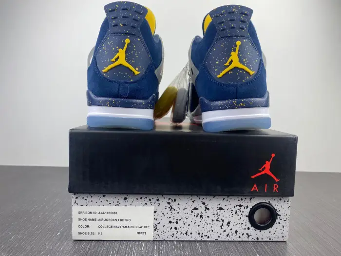Jordan 4 Retro Michigan (PE)-AJ4-1036660 
